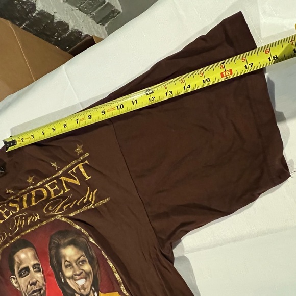 President Obama and First Lady Graphic Short Sleeve Tee Shirt Tshirt Size: 3XL - Picture 6 of 10